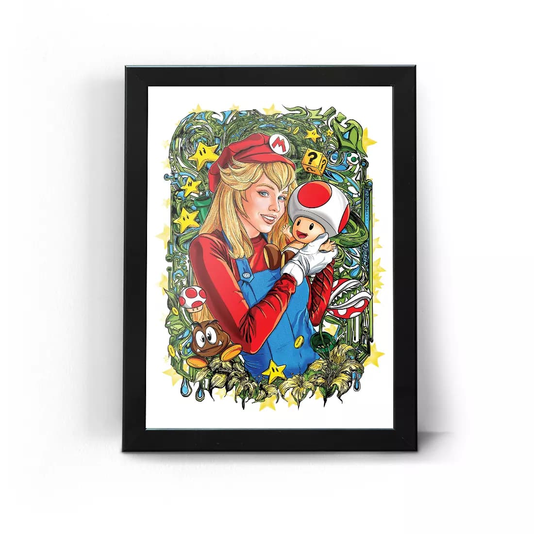 تابلو قاب سوپر ماریو طرح 2 Super Mario