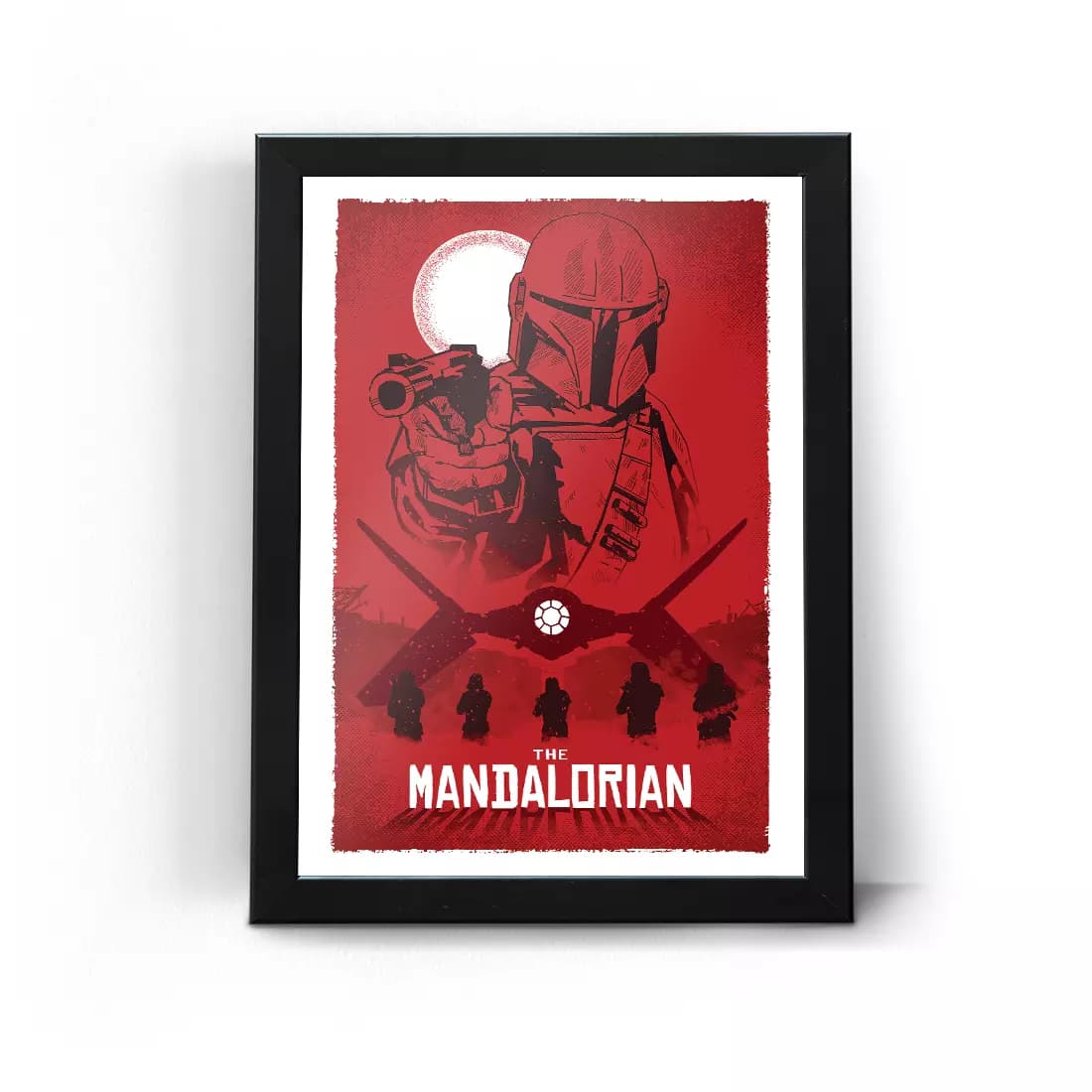 تابلو قاب جنگ ستارگان Star wars – Mandalorian