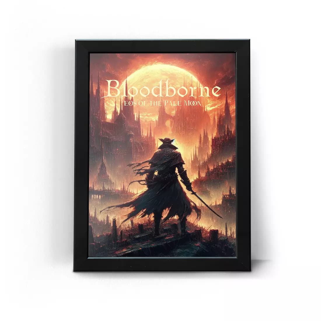 تابلو قاب بلادبورن Bloodborne طرح هانتر