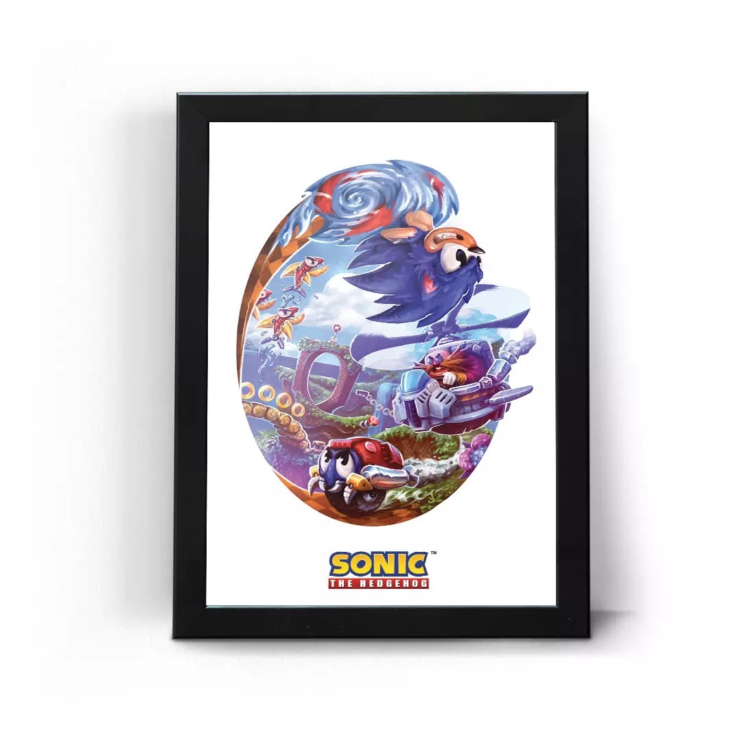 تابلو قاب سونیک Sonic طرح 1