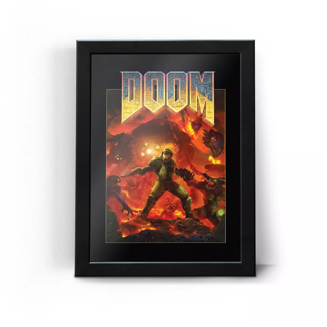 تابلو قاب دووم طرح 4 Doom