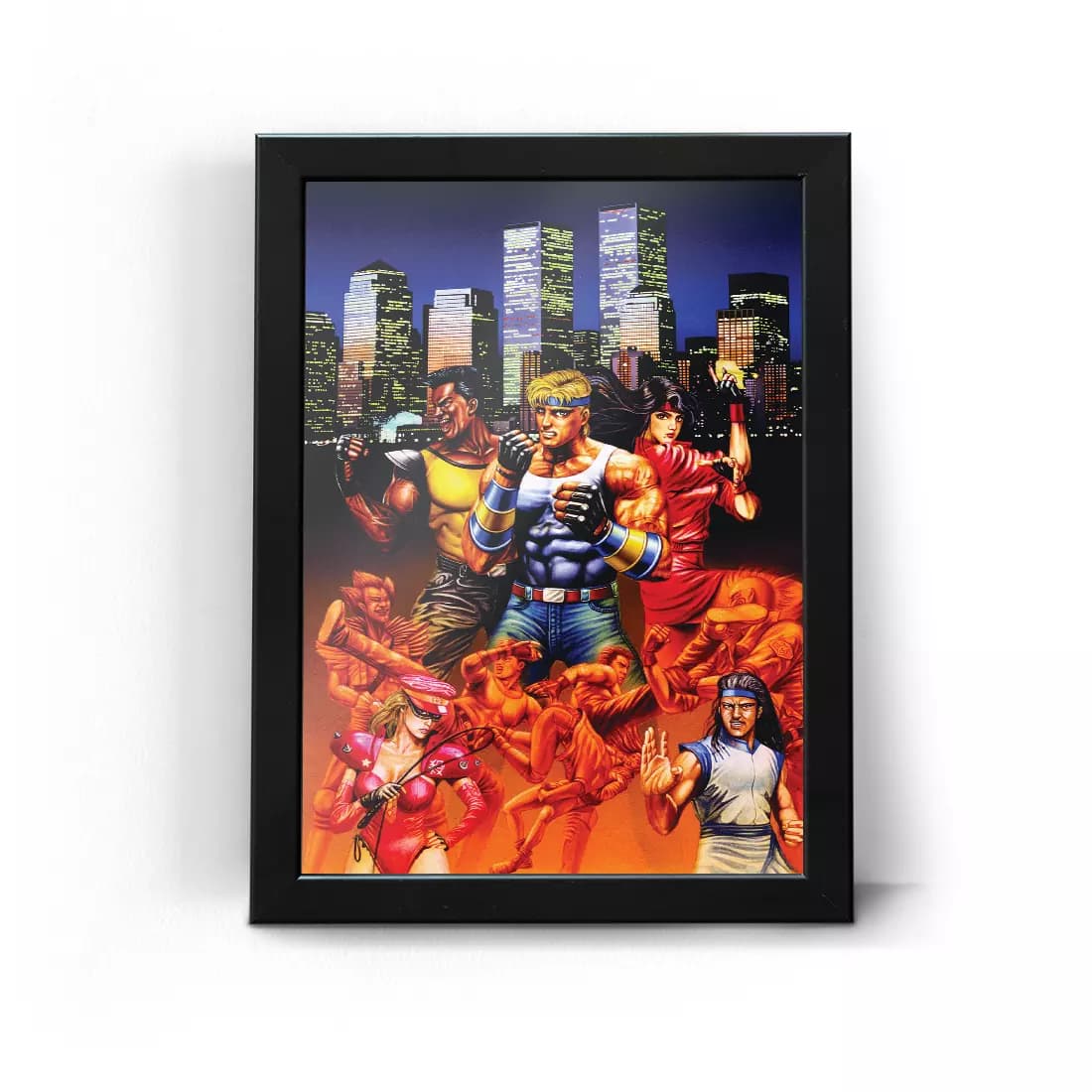تابلو قاب شورش در شهر Streets of Rage