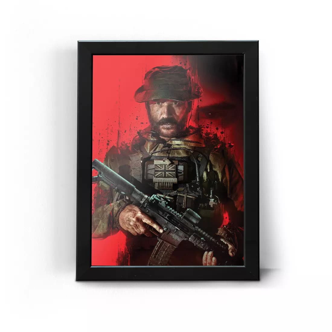 تابلو قاب کالاف دیوتی کاپیتان پرایس Call of Duty Captain Price
