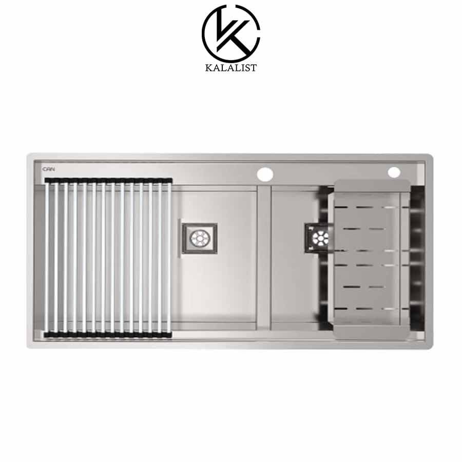 سینک کن استیل توکار مدل BCN 302-74
