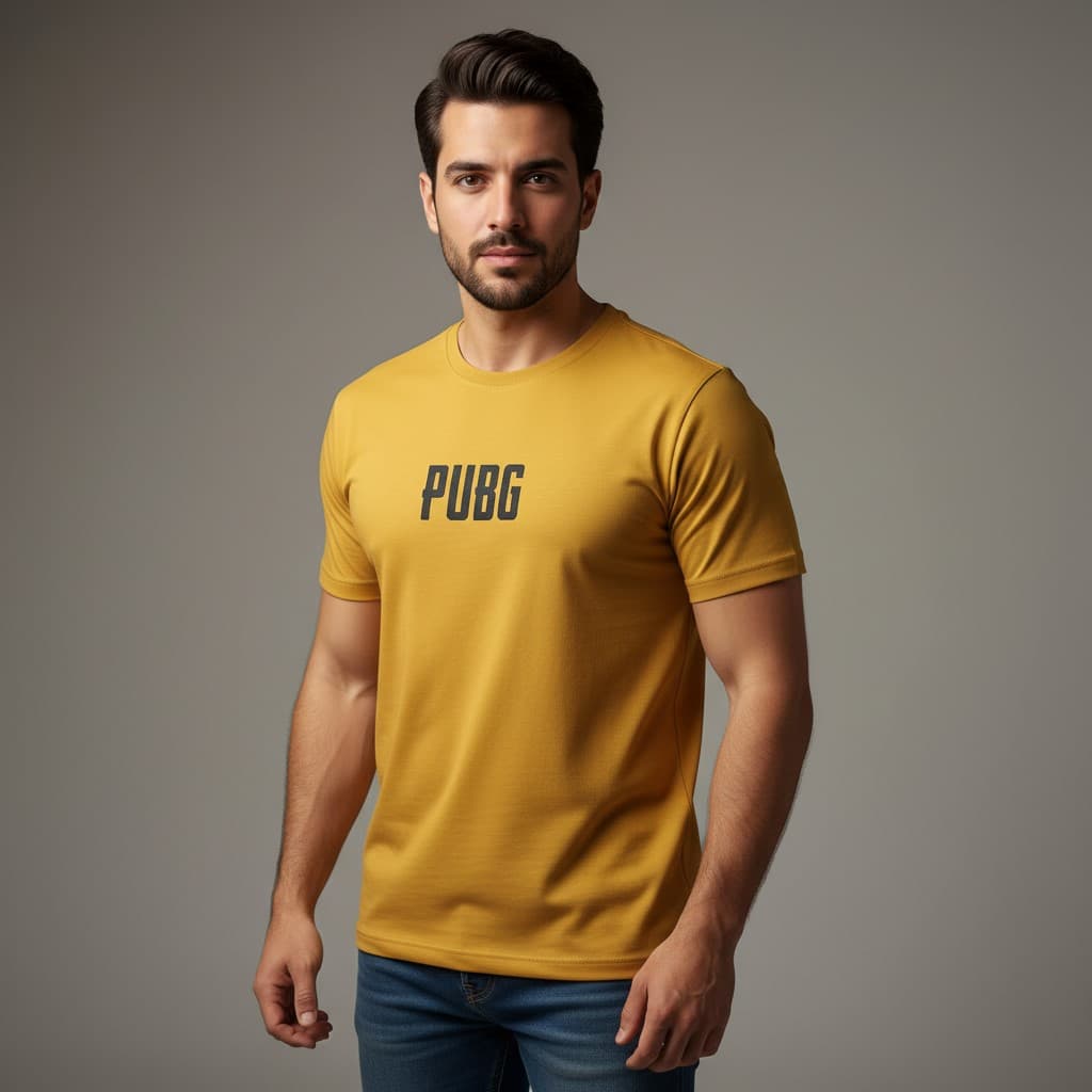 تیشرت گیمینگ طرح پابجی PUBG