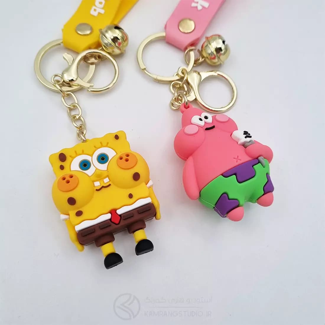جاکلیدی سیلیکونی Sponge Bob — تصویر ۲