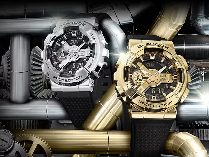 ساعت مچی کاسیو جی شاک مدل CASIO G-SHOCK GM-110G-1A9DR — تصویر ۱۱