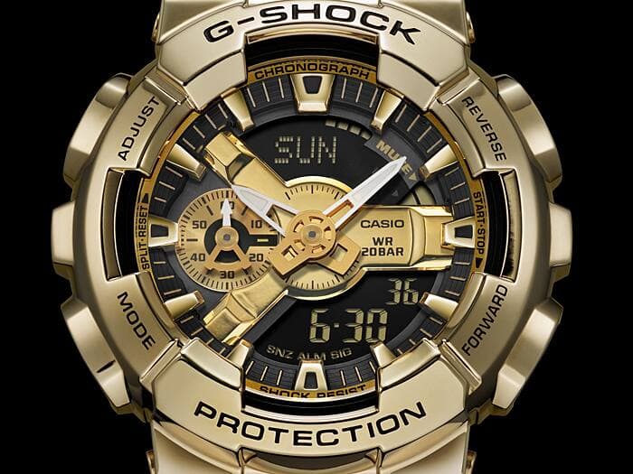 ساعت مچی کاسیو جی شاک مدل CASIO G-SHOCK GM-110G-1A9DR — تصویر ۵