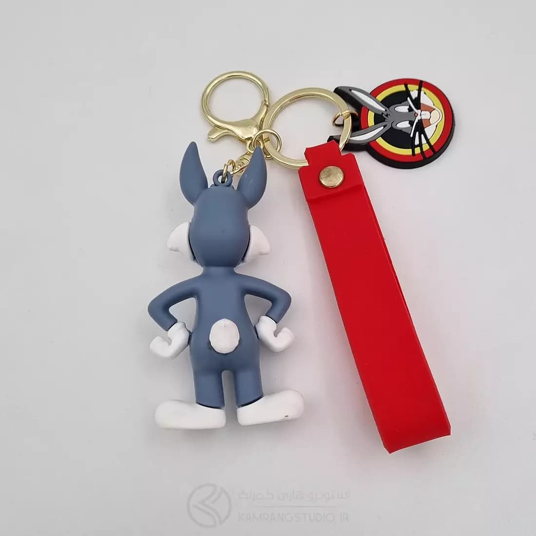 جاکلیدی سیلیکونی Bugs Bunny — تصویر ۲