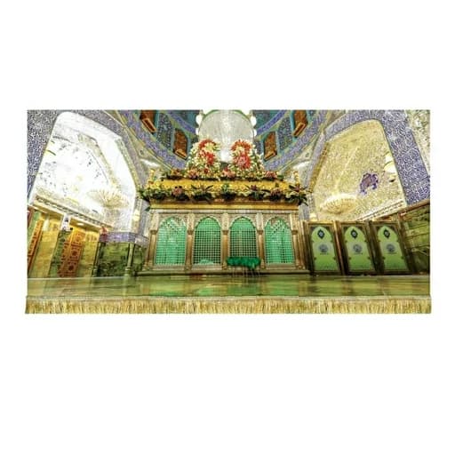 کتیبه مخمل ضریح امیرالمومنین علی(ع)