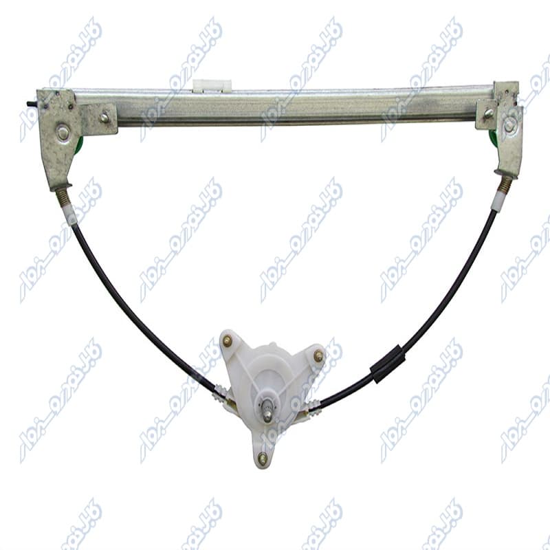 شیشه بالابر دستی عقب (سمت چپ) پژو 405 SKC GLX (سبزوار) اصلی کد 116043 — تصویر ۲