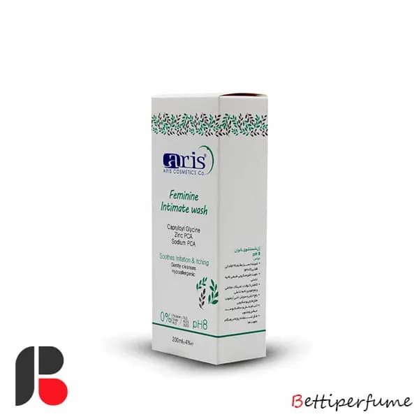 ژل بهداشتی بانوان اریس pH 8 ضد قارچ و باکتری بدون سولفات و پارابن — تصویر ۳