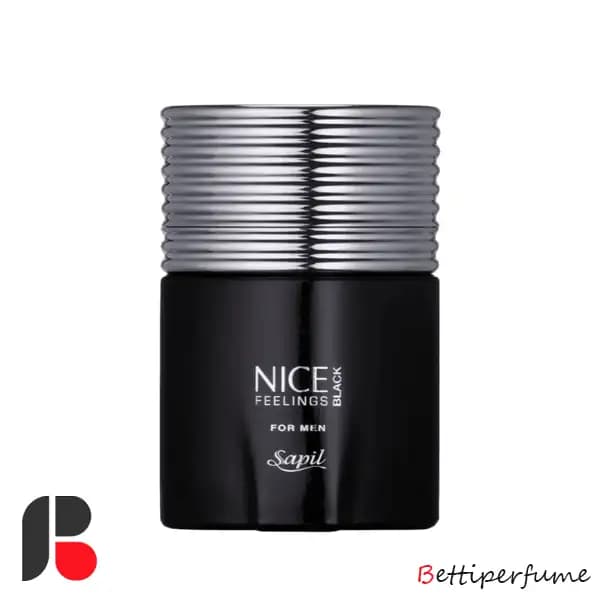 عطر نایس مشکی مردانه از برند ساپیل (Nice Feelings Black)