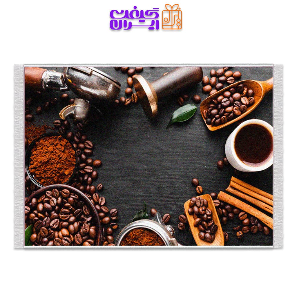 فرش آشپزخانه کد 16001 طرح قهوه