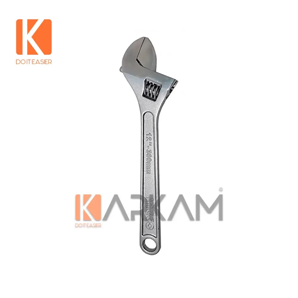 آچار فرانسه 12 اینچ سفید مندرج HADW131122 اینگکو