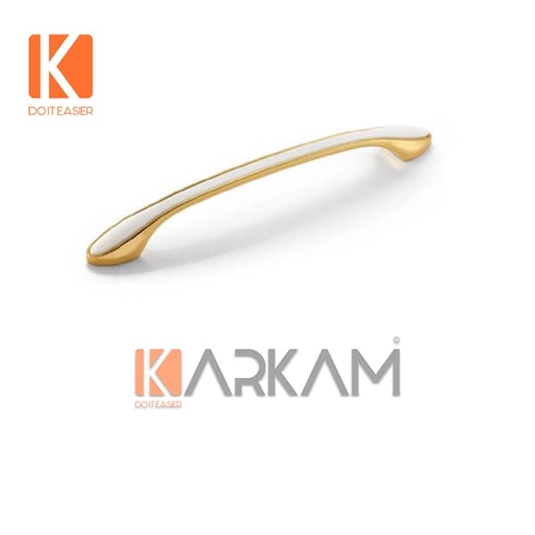 کابینتی 256-1825W سفید طلایی HTN