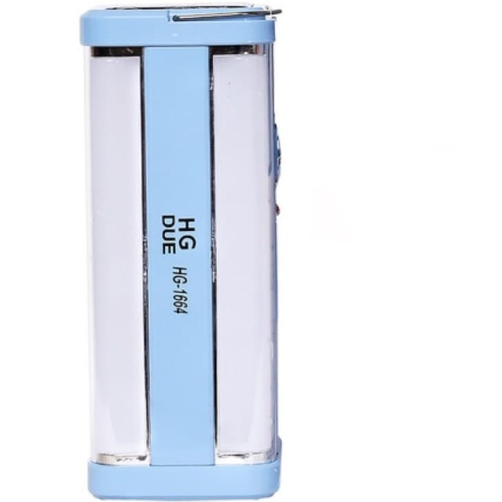 چراغ اضطراری خورشیدی HG DUE مدل HG-1664 ضمانت سلامت خرید تک و عمده