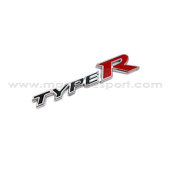 آرم Type-R هوندا سیویک مشکی رنگ سایز 15 سانت