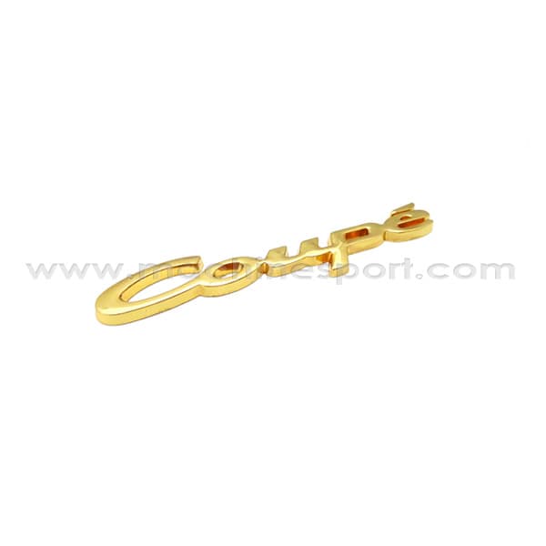 آرم نوشته کوپه Coupe سایز 9.6 سانت طلایی رنگ