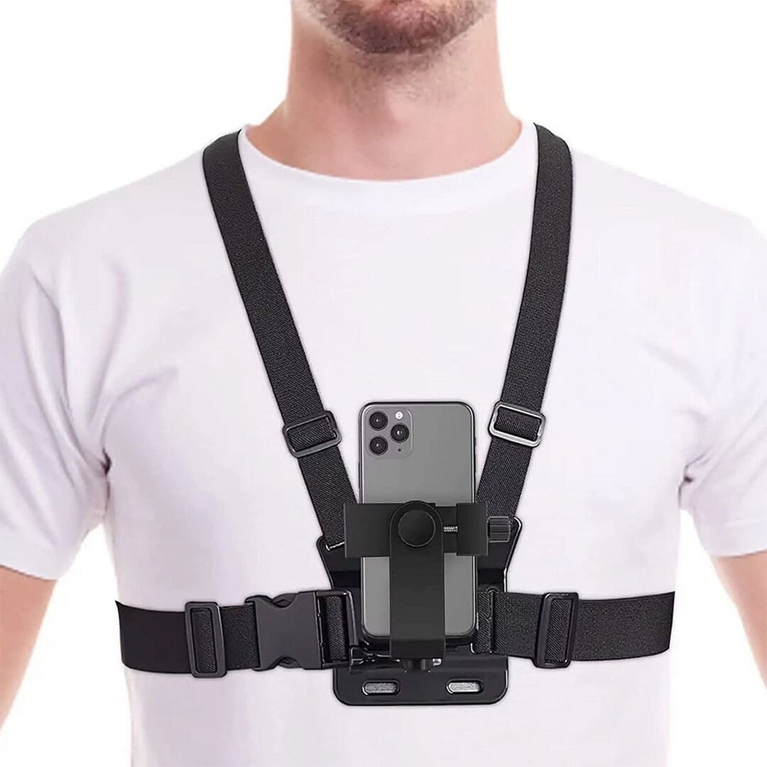 هولدر سینه موبایل و دوربین ورزشی مدل Chest Mount اصلی برند با ضمانت سلامت ( اصل )