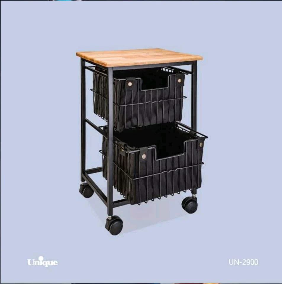 جای سیب زمینی و پیاز 2طبقه پارچه باکس یونیک کد UN-2900