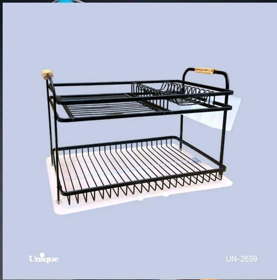 جاظرفی دوطبقه آلومینیوم مشکی یونیک کد UN-2659