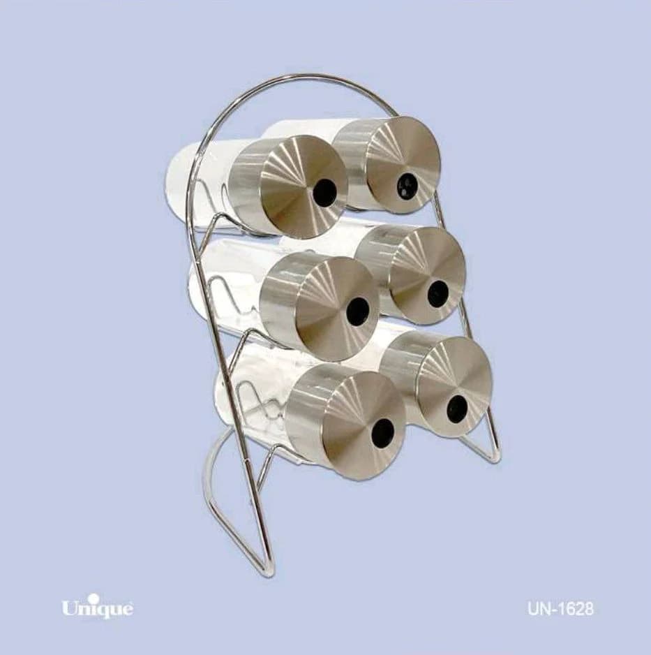 ست ادویه 6عددی استیل -هلالی یونیک کد UN-1628