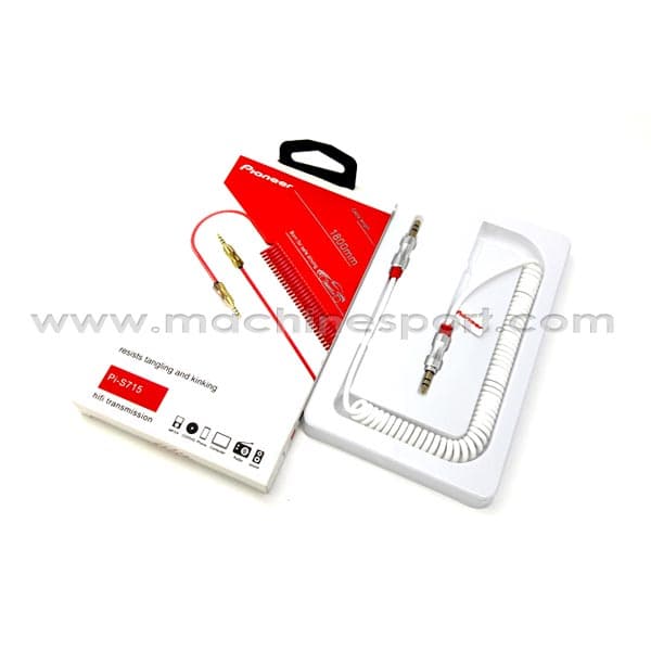 کابل AUX فنری مخصوص ماشین 1.8m
