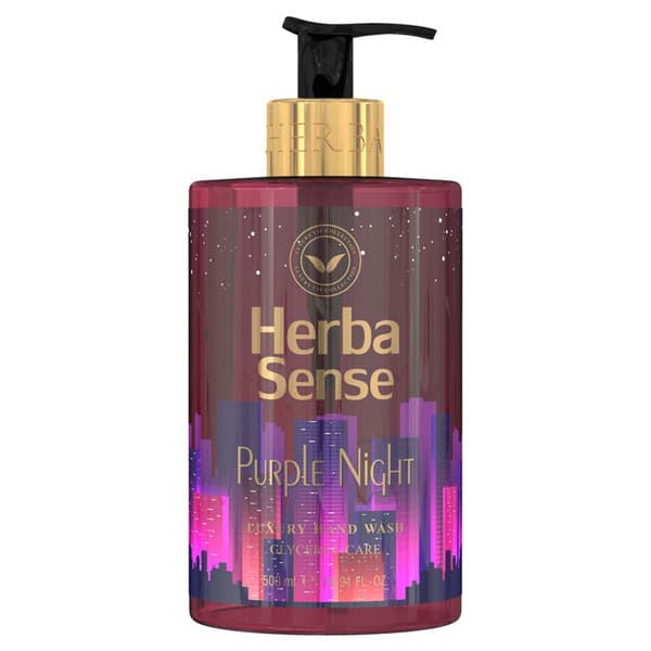 مایع دستشویی آردن هرباسنس مدل Purple Night حجم 500 میل