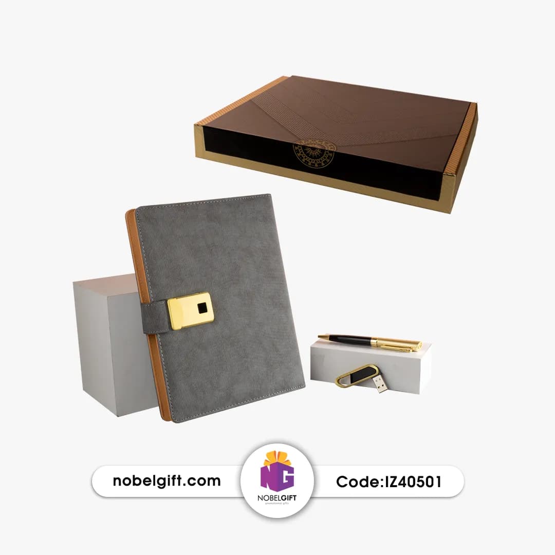 ارگانایزر 1404 مدیریتی لوکس تبلیغاتی