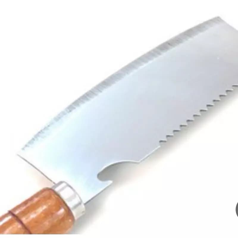ساطور آشپزخانه دسته چوبی — تصویر ۳