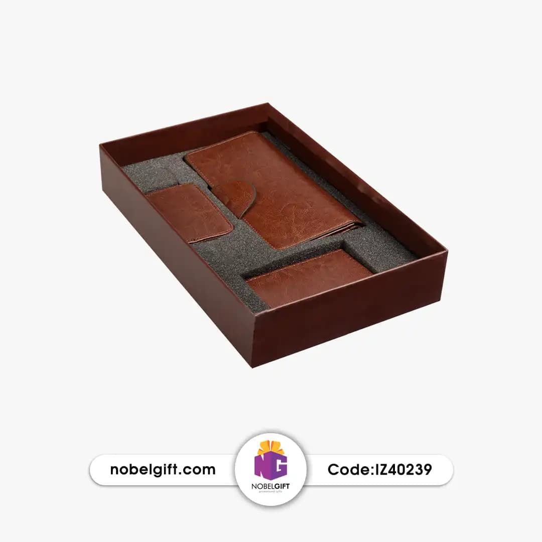 ست چرم مدیریتی تبلیغاتی IZ40239 — تصویر ۴