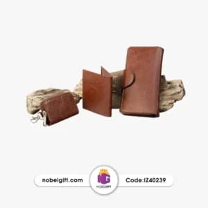 ست چرم مدیریتی تبلیغاتی IZ40239 — تصویر ۲