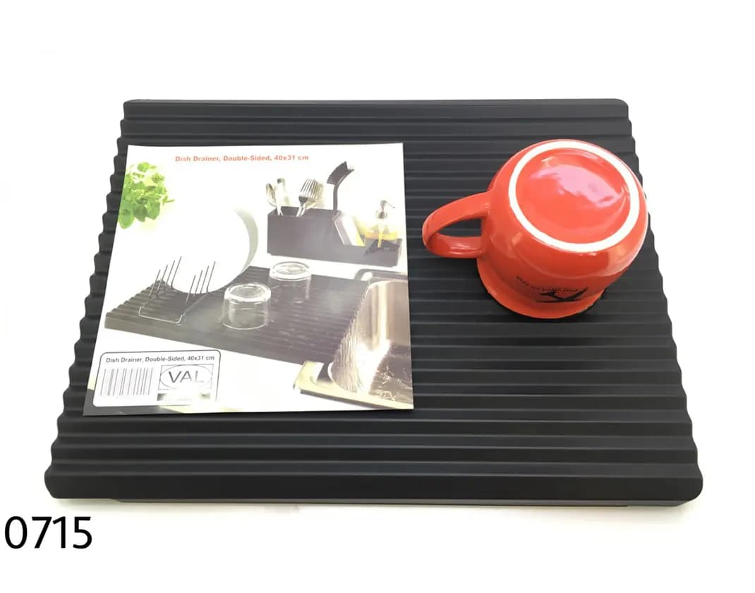 آبچکان پلاستیکی مشکی، شیب دار، طرح IKEA