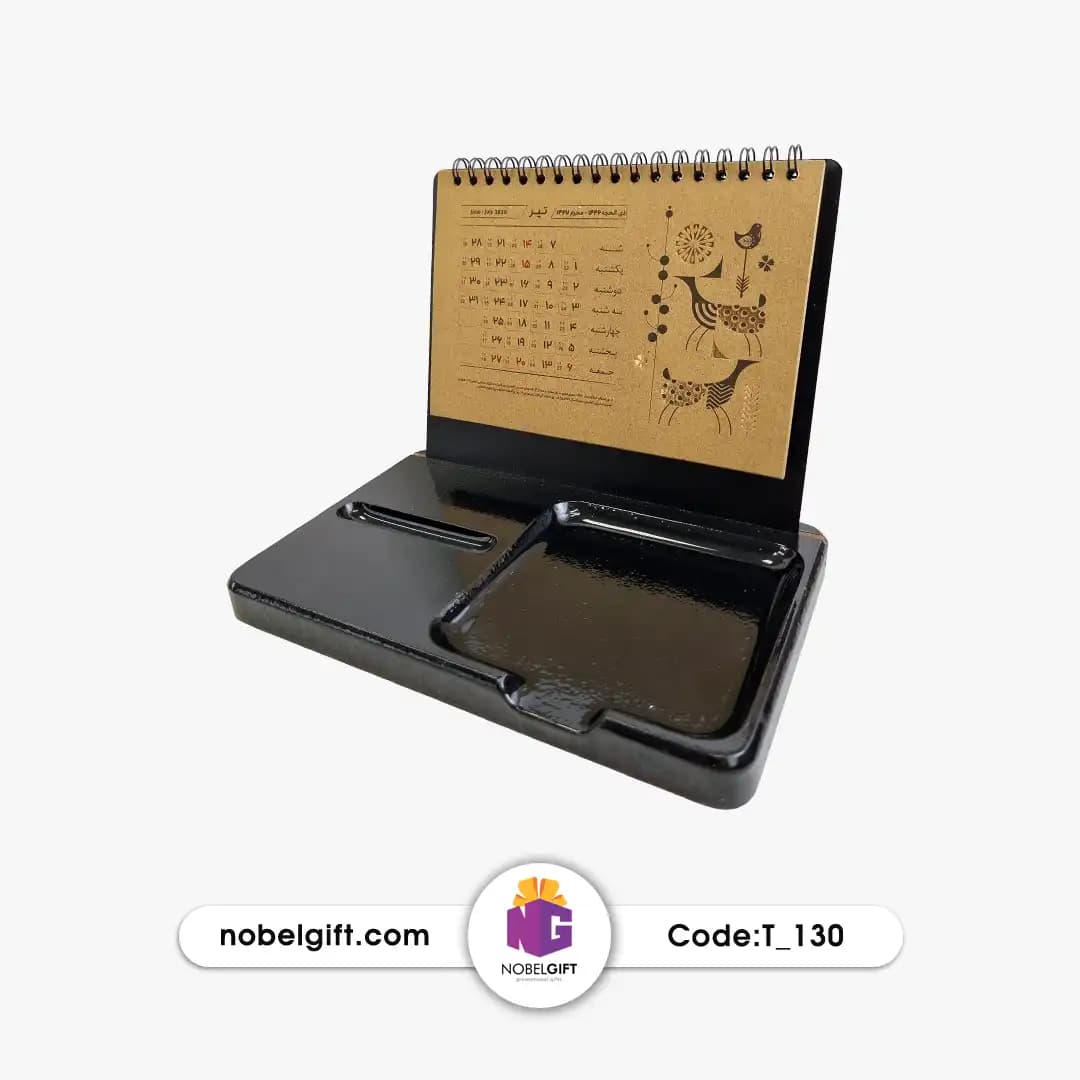 تقویم رومیزی 1404 کرافتی یادداشت دار — تصویر ۴