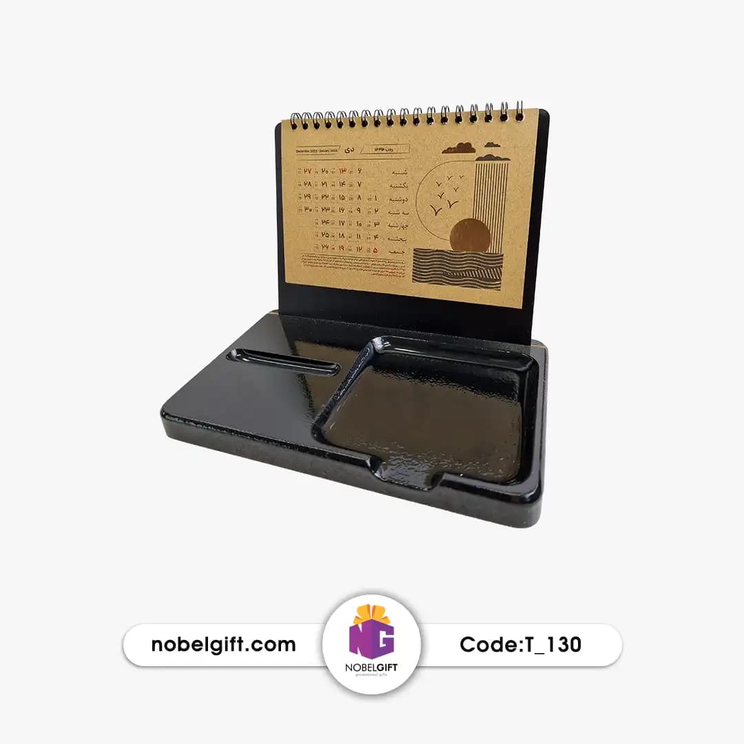 تقویم رومیزی 1404 کرافتی یادداشت دار — تصویر ۳