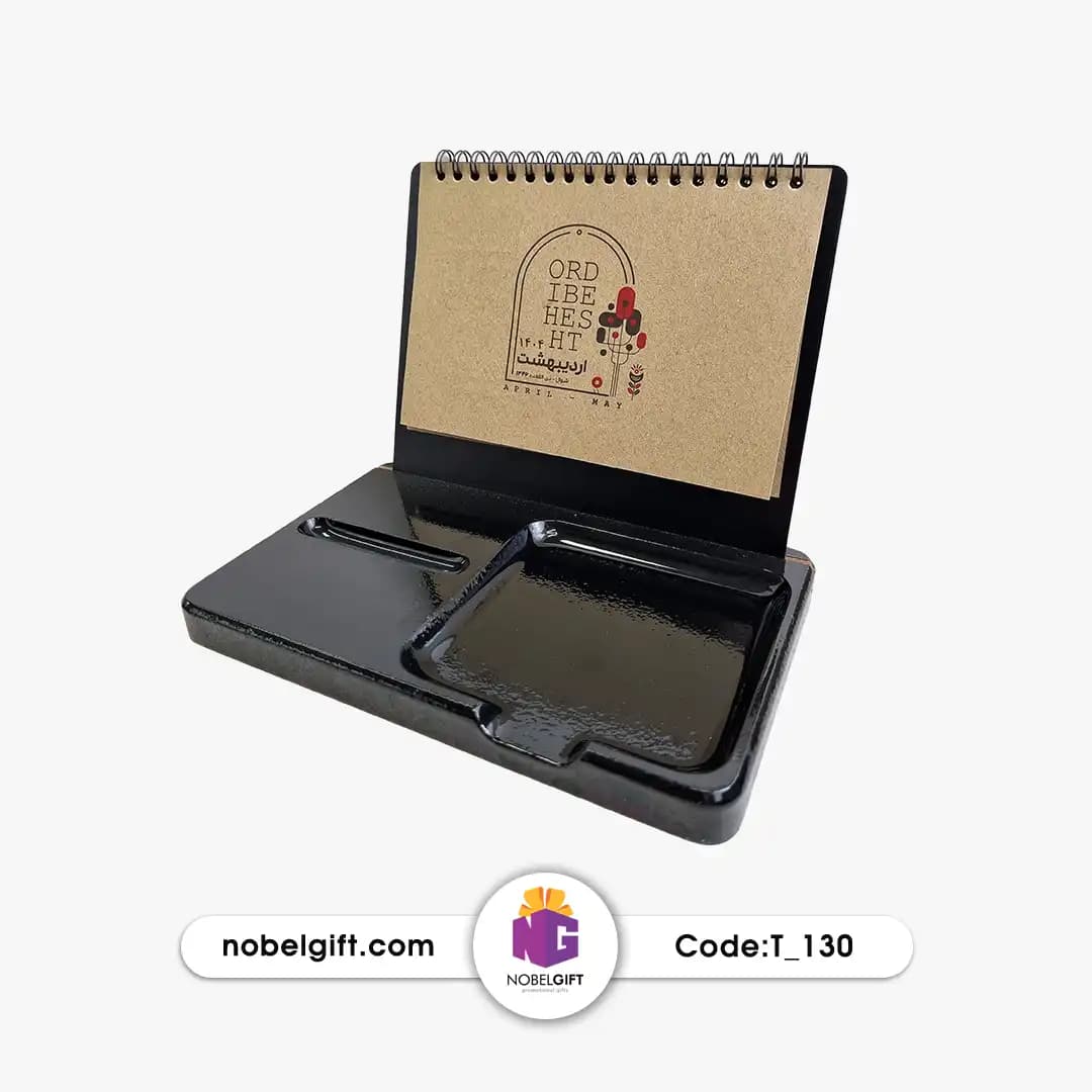 تقویم رومیزی 1404 کرافتی یادداشت دار — تصویر ۲