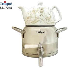 کتری و قوری شیردار 2/5 لیتر استیل یونیک مدل UN-7283 — تصویر ۲