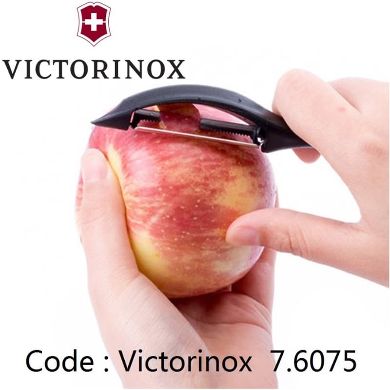 پوست گیر یا پوست کن ویکتورینوکس مدل victorinox 7.6075 سوئیس مشکی — تصویر ۵
