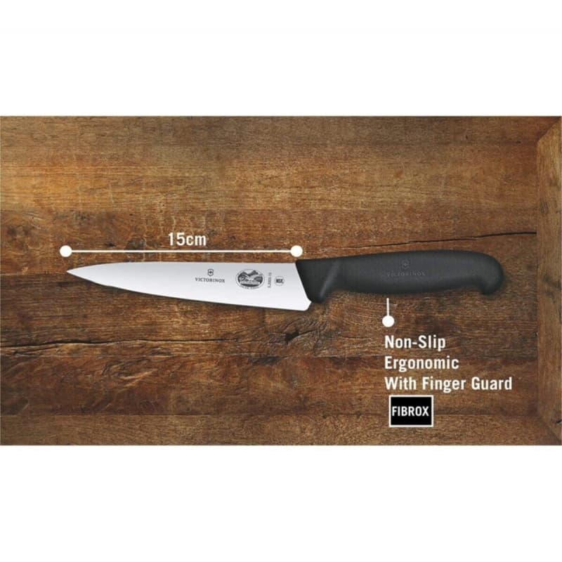 چاقوی شف نایف حرفه‌ای سرآشپز ویکتورینوکس سوئیس مدل VICTORINOX 5.2003.15 — تصویر ۲