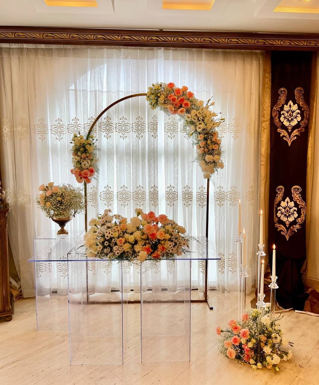 گل آرایی بله برون کد 15