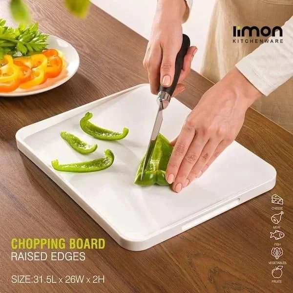 تخته گوشت لیمون 2 طرفه شیبدار (الوان) کد 246535