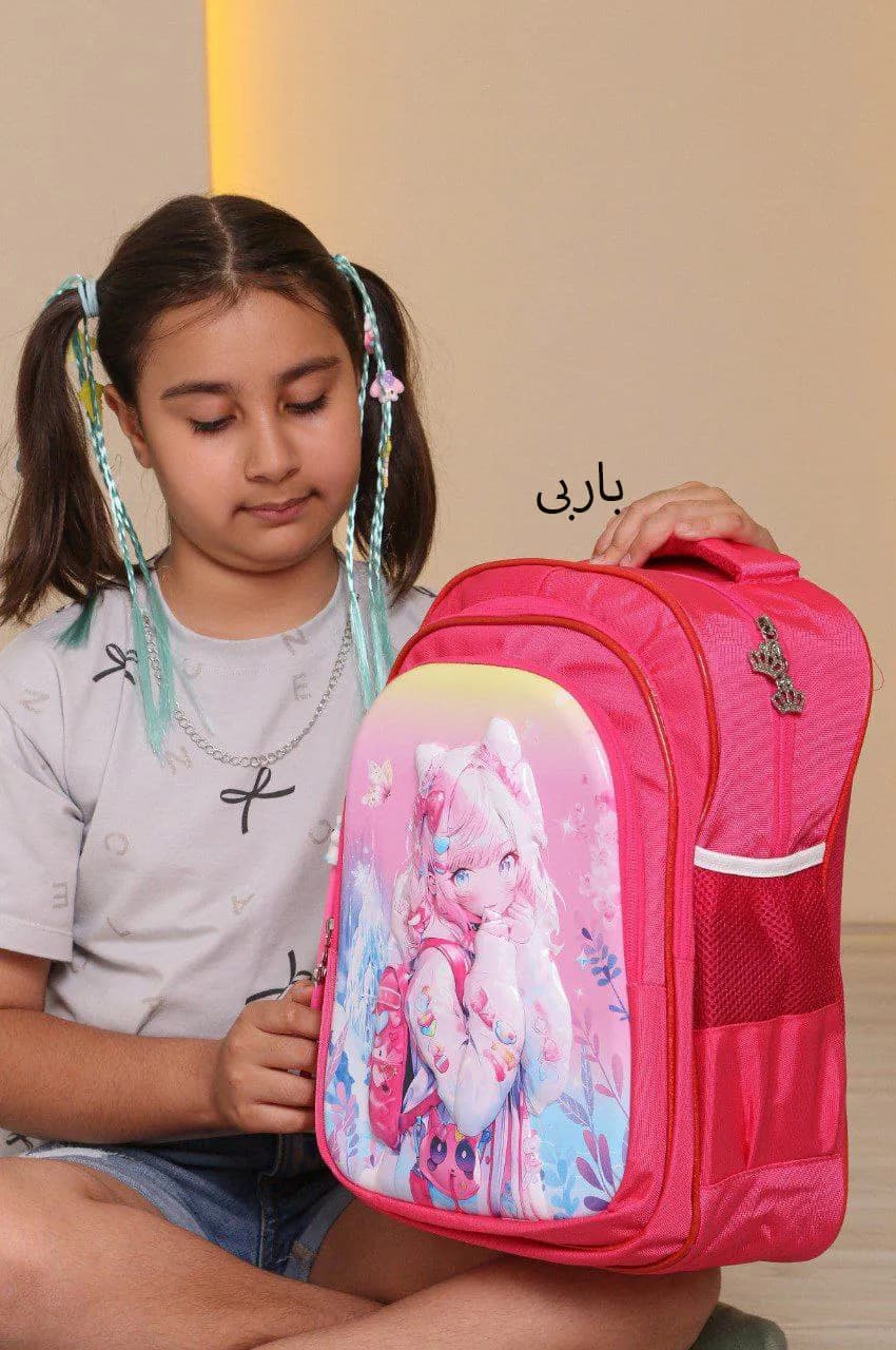 کوله پشتی مدرسه اسپرت طرح دار — تصویر ۴