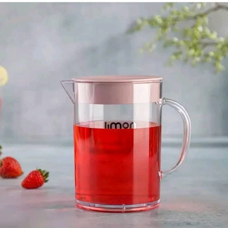 پارچ کریستالی گرد لیمون کوتاه (الوان) کد 178035 — تصویر ۲