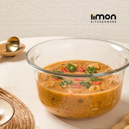 کاسه گرد لیمون شیشه ای 4 لیتر کد 229400 — تصویر ۲