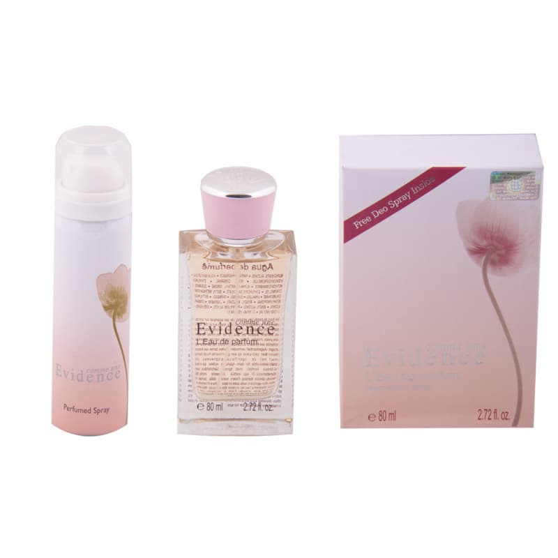 ادکلن زنانه اویدنس با اسپری Evidence Fragrance World — تصویر ۳