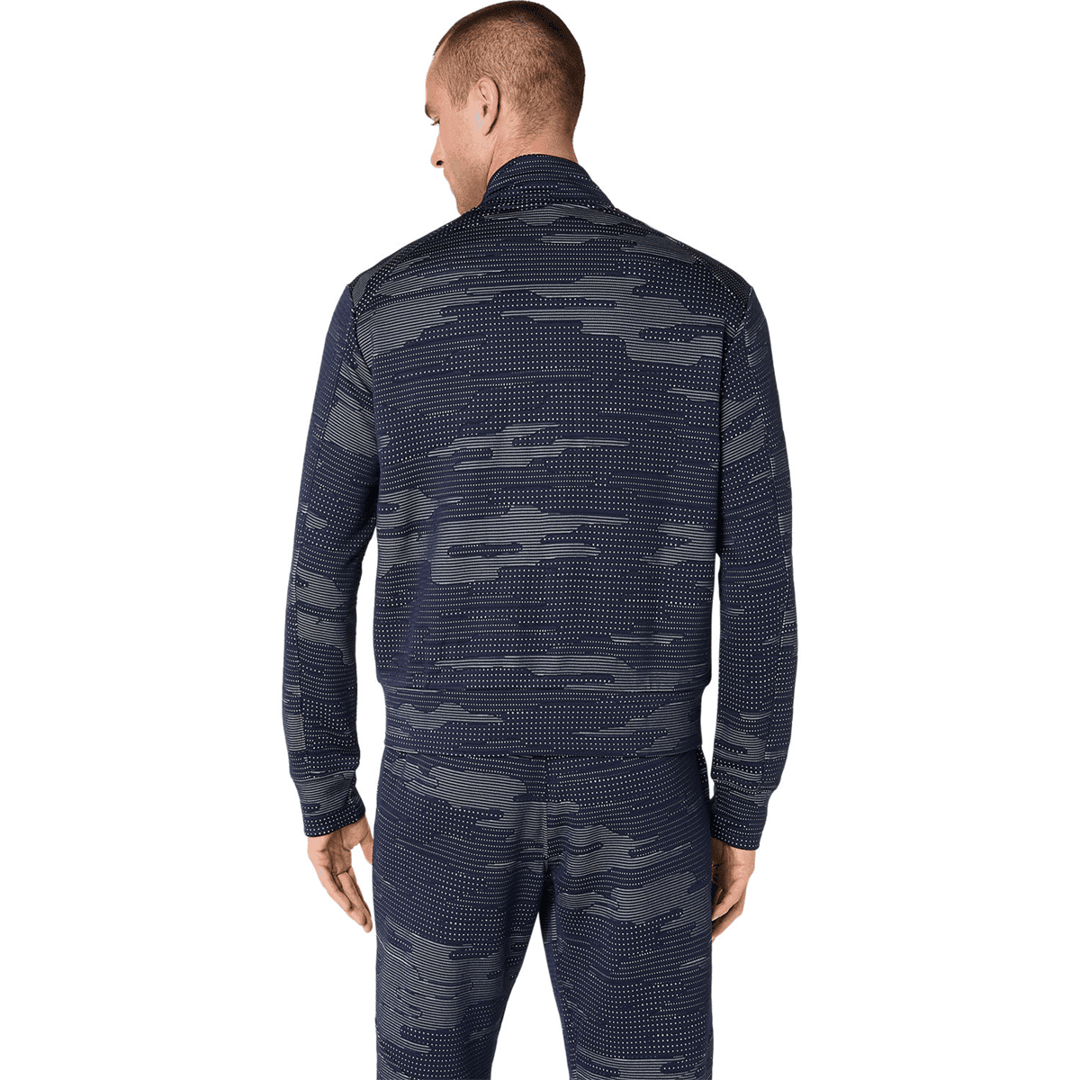 سویشرت تنیس مردانه اسیکس ASICS Match Jacket – سرمه‌ای — تصویر ۹