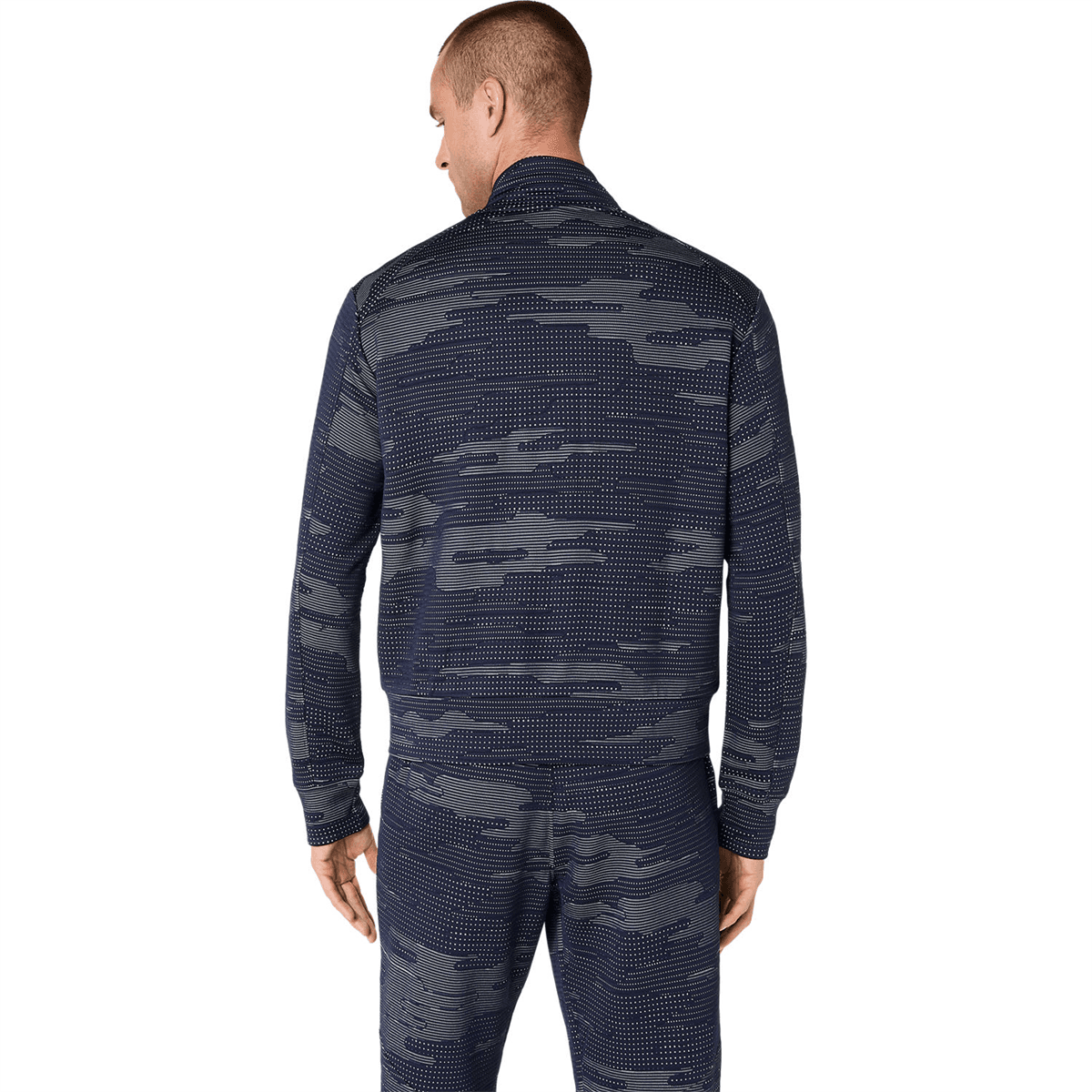سویشرت تنیس مردانه اسیکس ASICS Match Jacket – سرمه‌ای — تصویر ۲