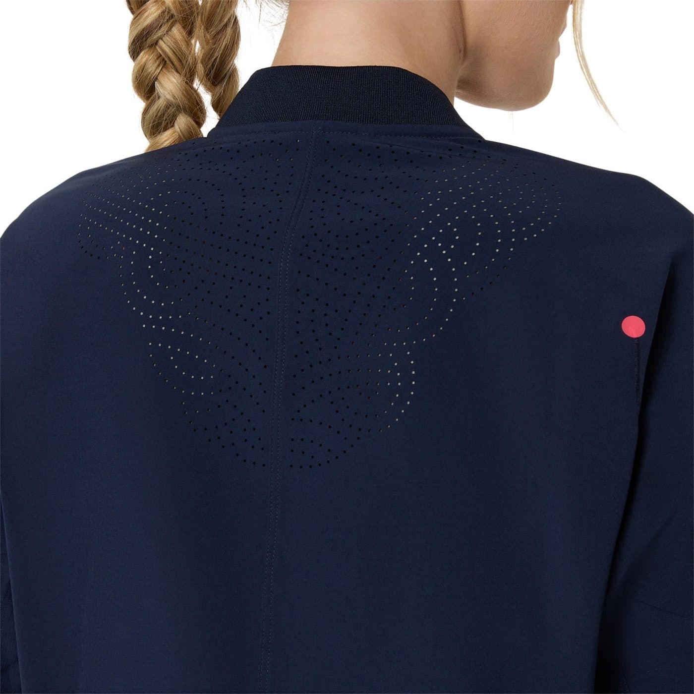 سویشرت تنیس زنانه اسیکس ASICS Match Jacket – سرمه‌ای — تصویر ۷