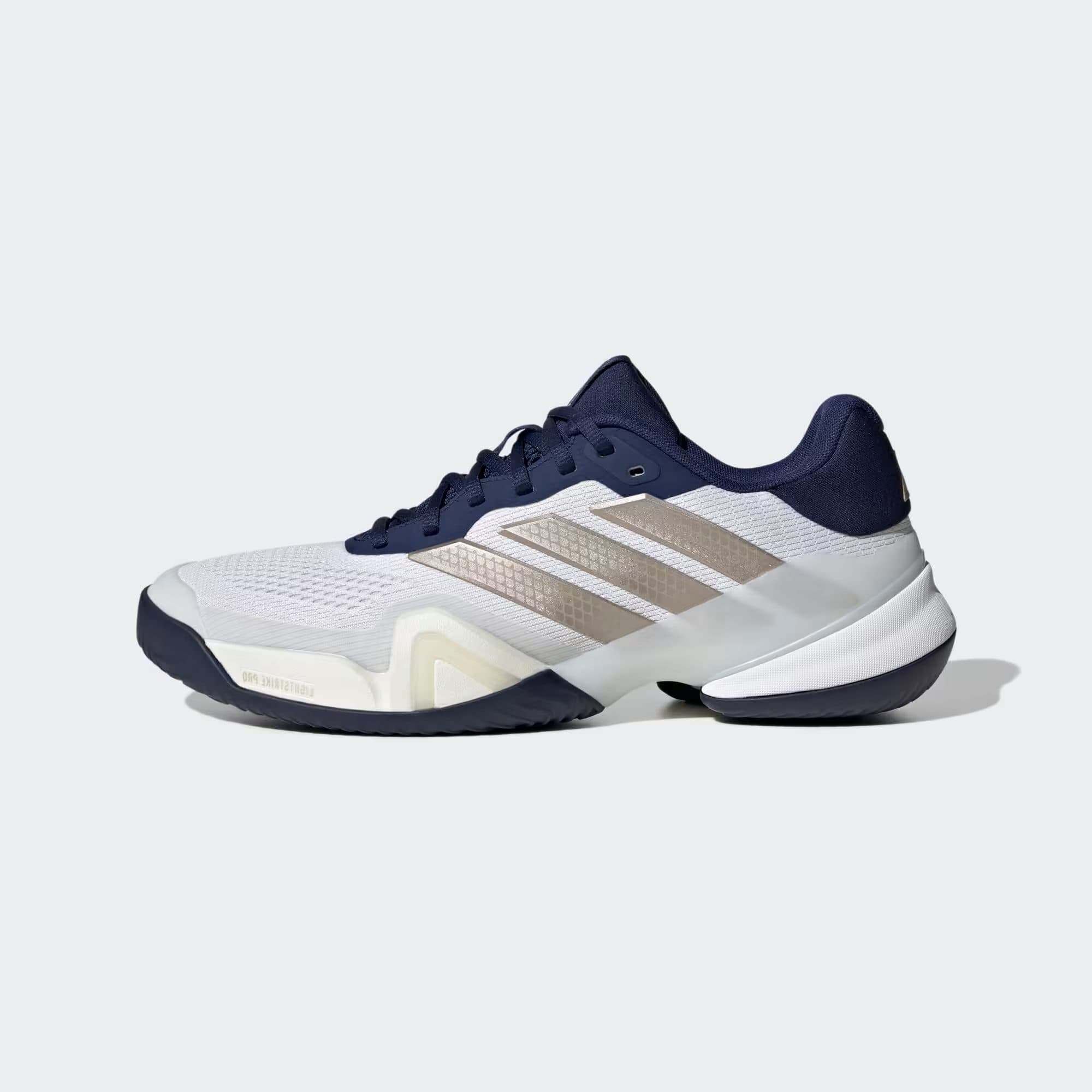 کفش تنیس مردانه آدیداس ADIDAS Barricade 14 Tennis Shoes – سفید/سرمه ای